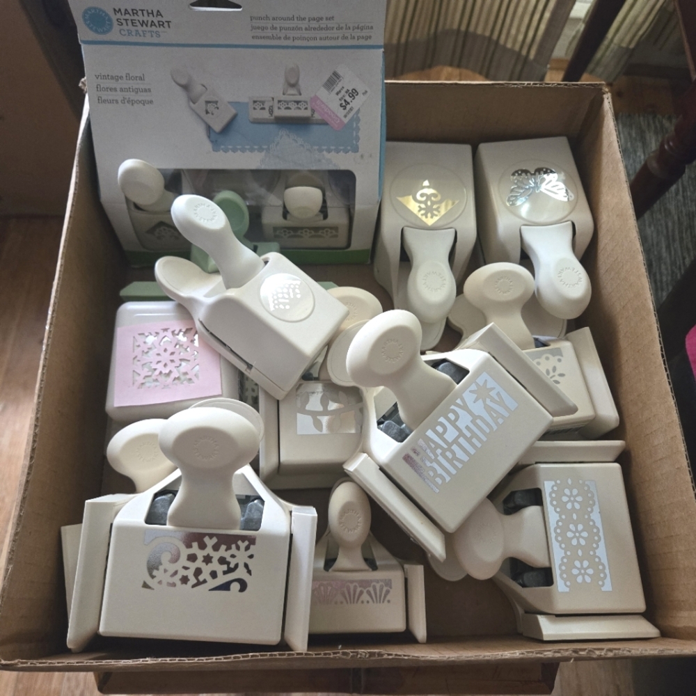 Martha Stewart Craft Punches - lot of 14 pieces